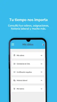 Mi ANSES android App screenshot 1